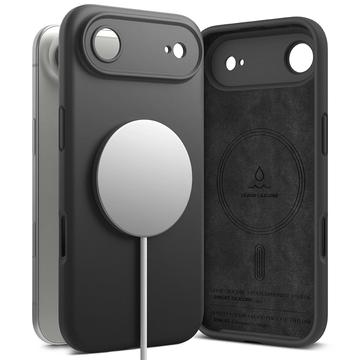 Husă iPhone 17 Air - Ringke Liquid Silicone MagSafe - Negru
