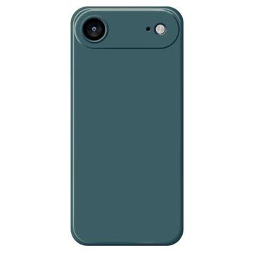 Husă din silicon rezistentă la șocuri pentru iPhone 17 Air - Verde negricios