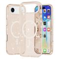 Husă Hibrid iPhone 17 Air - Stylish Glitter - Compatibil MagSafe - Auriu