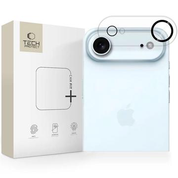 Protecție din sticlă călită pentru cameră iPhone 17 Air Tech-Protect Cam Fit+ - transparentă