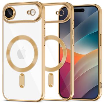 Husă iPhone 17 Air Tech-Protect MagFlex - Compatibilă cu MagSafe - Transparent / Auriu
