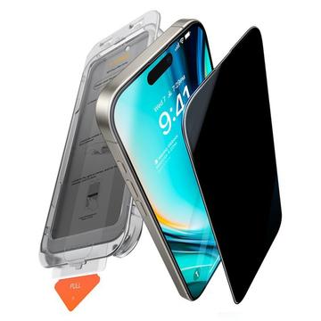 iPhone 17 Air Torras GlassGo Privacy Protector de ecran din sticlă temperată cu ramă Auto-Align
