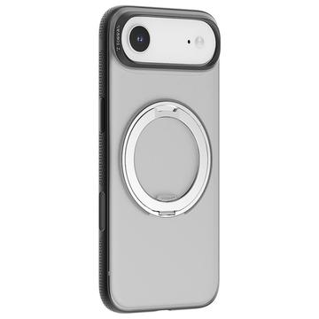 Husă cu 360 Kickstand iPhone 17 Air Torras O Fitness - Compatibil MagSafe - Negru