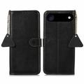 Husă Piele Portofel cu RFID iPhone 17 Air - Negru