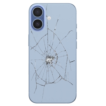iPhone 17 Back Cover Repair - Glass Only - Albastru