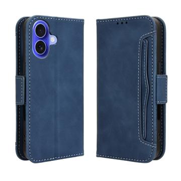 Husă portofel pentru card iPhone 17 - Albastru