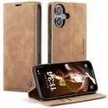 Husă Portofel iPhone 17 - Caseme 013 - Maro