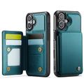 iPhone 17 Caseme C22 Case RFID Card Wallet - Verde