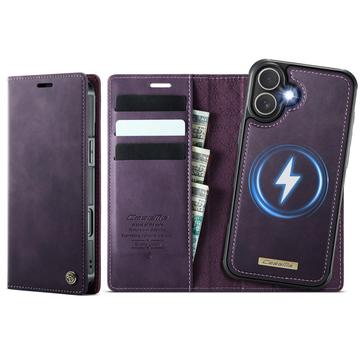 Husă portofel detașabilă 2-în-1 iPhone 17 Pro Caseme C49 - compatibilă MagSafe, RFID - Violet