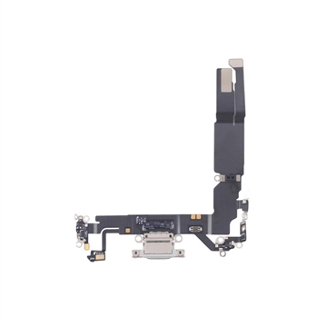 Bandă Flex Conector Încărcare iPhone 17 - Alb