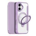 Husă cu rabat magnetic iPhone 17 Dux Ducis Skin X Pro - Violet