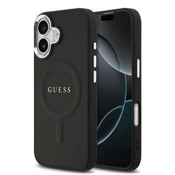 Husă Hibrid iPhone 17 - Guess Saffiano - Compatibil MagSafe