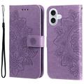 Husă Portofel iPhone 17 - Mandala - Violet