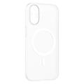 Carcasă iPhone 17 Momax CaseForm Lite MagSafe - alb transparent