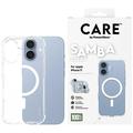 Husă iPhone 17 PanzerGlass Care Fashionable Samba - compatibilă cu MagSafe - Transparentă