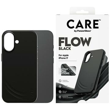 Husă iPhone 17 PanzerGlass Care Feature Flow - compatibilă cu MagSafe - negru