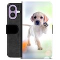 Husă Portofel Premium - iPhone 17 - Câine