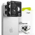 Geam Protecție Obiectiv Camera Sticlă Temperată iPhone 17 Pro/17 Pro Max - Ringke - 2 Buc. - Negru