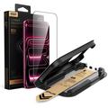 Protector de ecran din sticlă călită iPhone 17 Pro/18 Pro ESR UltraFit Armorite Pro - 9H, 0.3mm - Margine neagră