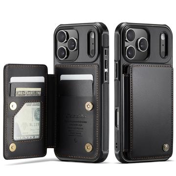iPhone 17 Pro Caseme C22 Case RFID Card Wallet - Negru