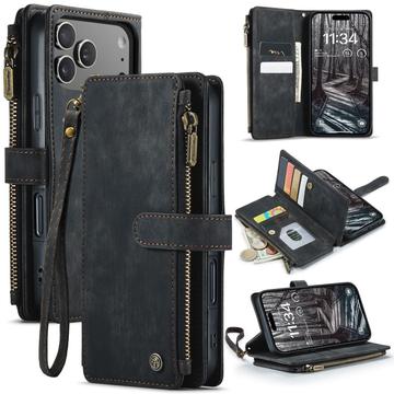 Husă Portofel iPhone 17 Pro - Caseme C30 Multifunctional