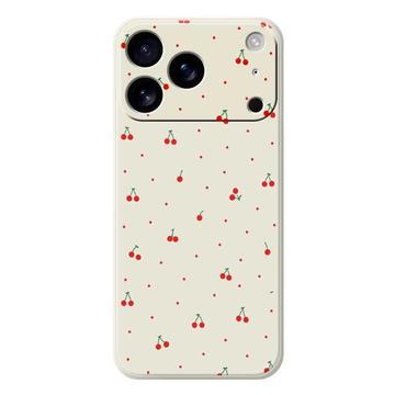 Husă TPU cu model de cireșe iPhone 17 Pro