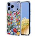 iPhone 17 Pro Husă TPU cu model floral - crini