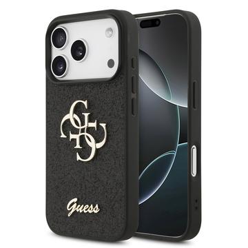 Husă iPhone 17 Pro - Guess Fixed Glitter 4G Metal Logo