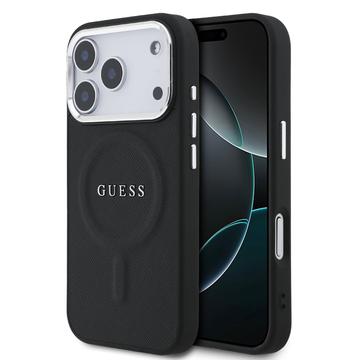 Husă Hibrid iPhone 17 Pro - Guess Saffiano - Compatibil MagSafe