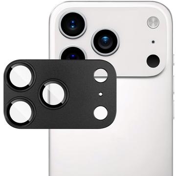 Protector complet pentru lentilele camerei, din metal și sticlă securizată iPhone 17 Pro Imak - negru