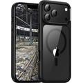 Husă iPhone 17 Pro JT Berlin Pankow Hybrid MagSafe - Negru / Transparent