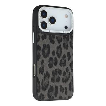 Husă hibridă magnetică cu imprimeu de leopard iPhone 17 Pro Max Jaucase