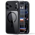 Set hibrid iPhone 17 Pro Max/18 Pro Max ESR HaloLock MagSafe Classic - Transparent Negru