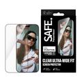 Protector de ecran din sticlă temperată iPhone 17 Pro Max/18 Pro Max PanzerGlass Safe Ultra-Wide Fit - 9H - Marginea neagră