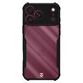 Husă cu colțuri ranforsate iPhone 17 Pro Max/18 Pro Max - Tactical Quantum Stealth - transparentă / neagră