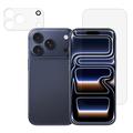 Set 2-în-1 iPhone 17 Pro Max Protector de Ecran din Sticlă Temperată și Lentilă pentru Cameră