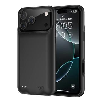 Baterie de rezervă iPhone 17 Pro Max - 6000mAh - Negru