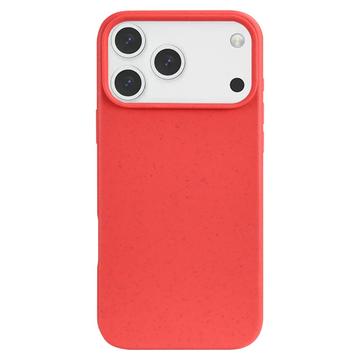 Husă Biodegradabilă iPhone 17 Pro Max - Roșu
