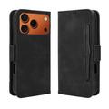 Husă portofel pentru card iPhone 17 Pro Max - Negru