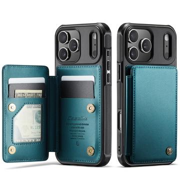 iPhone 17 Pro Max Caseme C22 Case RFID Card Wallet - Verde