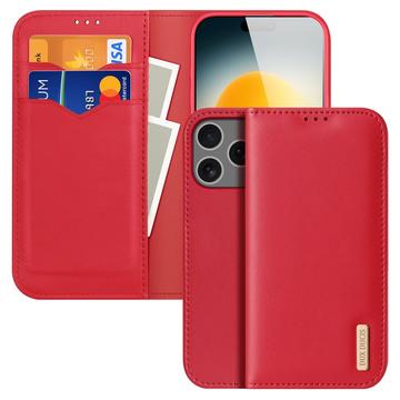 Husă Piele Portofel iPhone 17 Pro Max - Dux Ducis Hivo