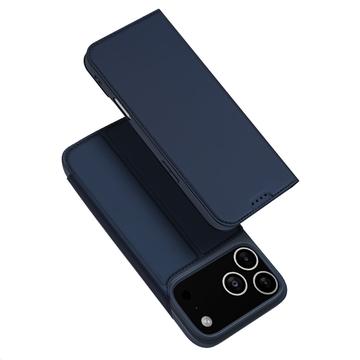 Husă Flip iPhone 17 Pro Max - Dux Ducis Skin Pro - Albastru