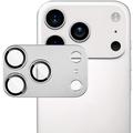 Protector complet pentru lentilele camerei, din metal și sticlă securizată iPhone 17 Pro Max Imak - argintiu