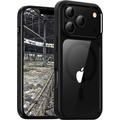 Husă iPhone 17 Pro Max JT Berlin Pankow Hybrid MagSafe - Negru / Transparent
