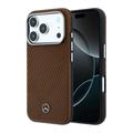Husă iPhone 17 Pro Max Mercedes-Benz Semi Wrap - Compatibilă cu MagSafe - Culoare camel