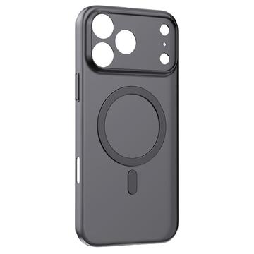 Husă iPhone 17 Pro Max Momax CaseForm Lite MagSafe - negru transparent