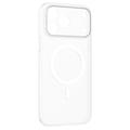 Husă iPhone 17 Pro Max Momax CaseForm Lite MagSafe - alb transparent