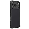 Husă Hibrid iPhone 17 Pro Max - Nillkin Super Frosted Shield Pro - Negru