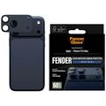 Protector pentru cameră iPhone 17 Pro Max PanzerGlass Fender - Albastru intens