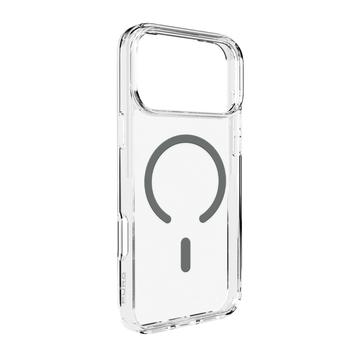 Husă Hybrid iPhone 17 Pro Max Puro Lite Mag - Stridie neagră / transparentă